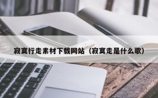 新昌寂寞行走素材下载网站（寂寞走是什么歌）